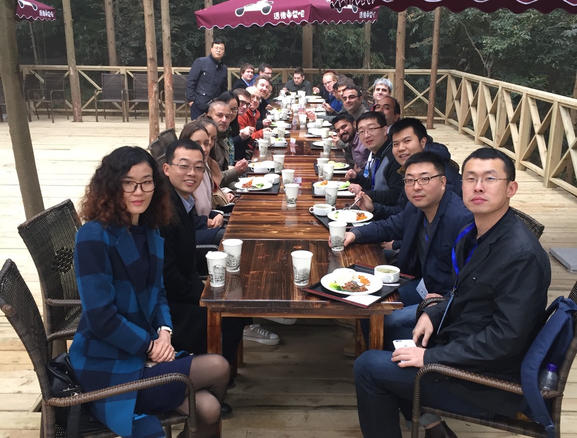 Chengdu Panda Research Station visit - lunch in tropical setting!
