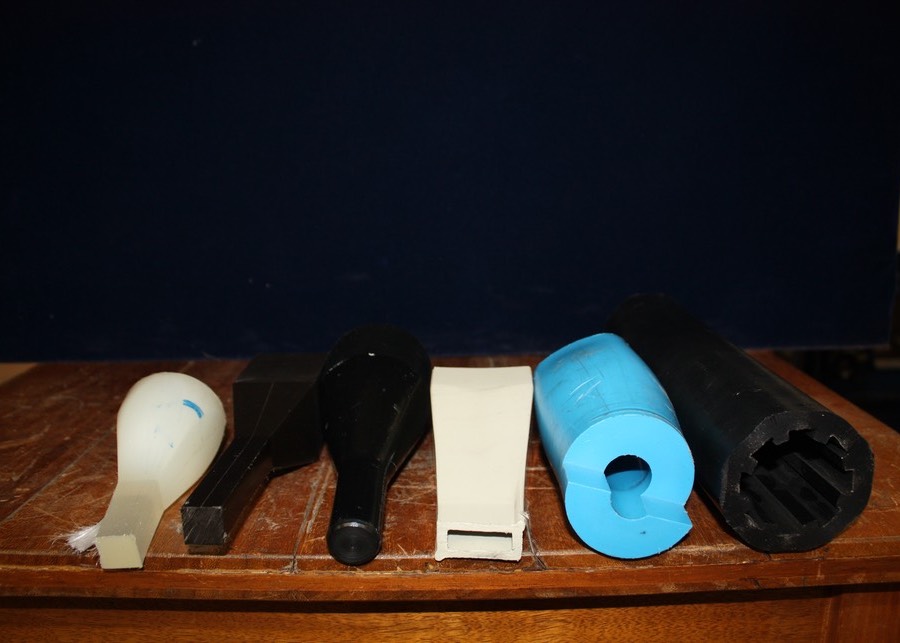 die drawn oriented polymer product examples - larger scale